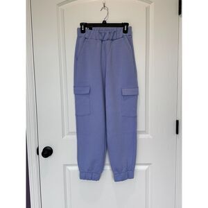 NWT Express Cargo Jogger Pants Light Purple Size XS